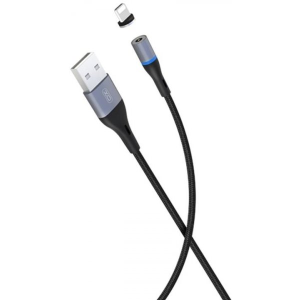 usb kabel XO NB125 magnetický USB pro iPhone lightning 2A, 1m