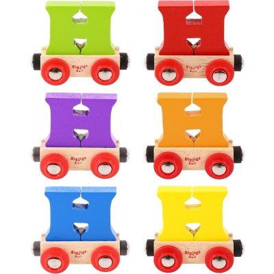 Bigjigs vagónek Písmeno H – Sleviste.cz