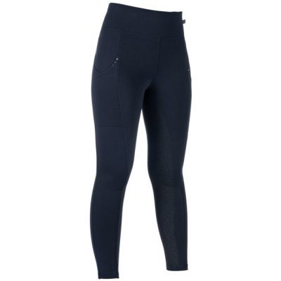 HKM Zimní jezdecké legíny Cosy II fullgrip tmavě modrá – Zboží Dáma