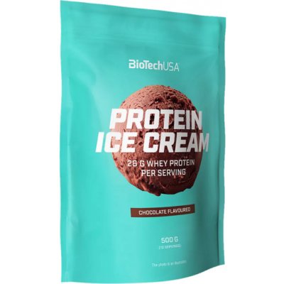BiotechUSA Protein Ice Cream jahoda 500 g – Zboží Dáma