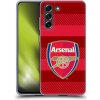 Pouzdro a kryt na mobilní telefon Samsung Pouzdro Head Case Samsung Galaxy S21 FE 5G Arsenal FC Logo s pruhy