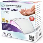 Esperanza EBN006 Topaz UV LED lampa na gelové nehty EBN006 48W – Hledejceny.cz