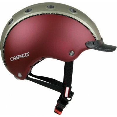 CASCO Jezdecká helma Choice Turnier vínová olivová matt – Zboží Mobilmania