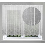 Forbyt Tylová záclona LUKA 908559, vyšívané ornamenty, s bordurou, bílá výška 180cm ( v metráži) – Hledejceny.cz