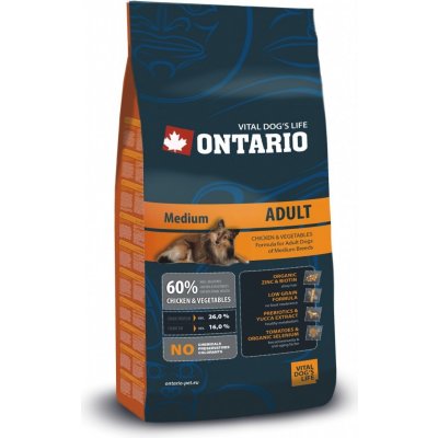 Ontario Adult Medium 13 kg – Hledejceny.cz