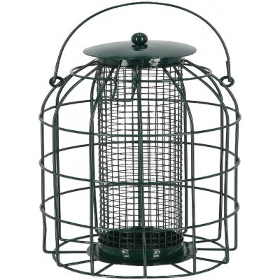 Esschert Design Krmítko pro ptáky Best for Birds odolné proti veverkám 16 x 22 cm kov zelené – Hledejceny.cz