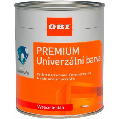 OBI Premium vysoký lesk 0,375 l mechově zelená – Sleviste.cz