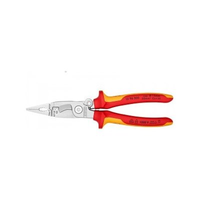 Elektroinstalační kleště pro elektrikáře 200mm KNIPEX 1396200 - 1000V 1396200 – Zboží Mobilmania