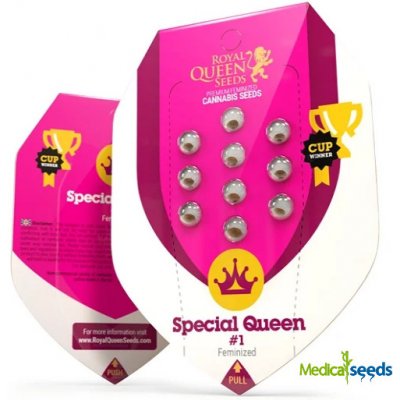 Royal Queen Seeds Special Queen #1 semena neobsahují THC 3 ks – Zboží Mobilmania