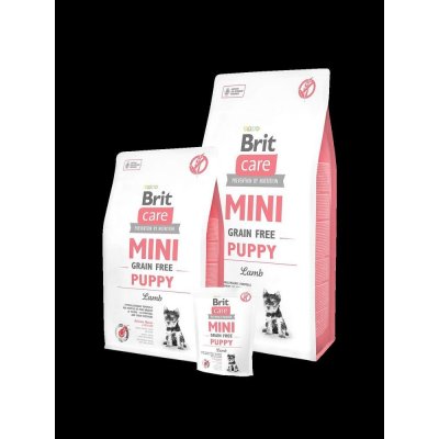 Brit Care Mini Grain-free Puppy Lamb 0,4 kg – Zbozi.Blesk.cz