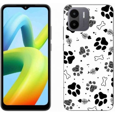 Pouzdro mmCase Gelové Xiaomi Redmi A1/Redmi A2 - psí tlapky 1 – Zbozi.Blesk.cz