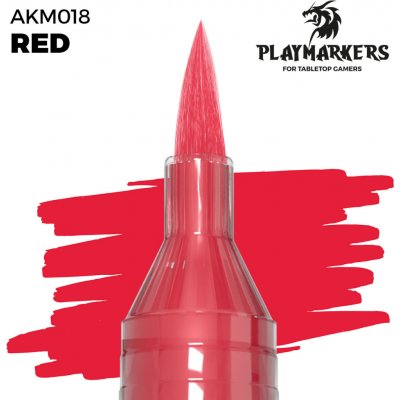 AK Interactive AK Playmarkers akrylový fix AKM018 red – Zboží Dáma