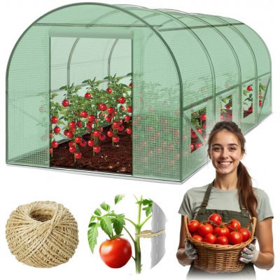 Plonos tunel 2,5 x 4 m 10 m2 zelená – Sleviste.cz