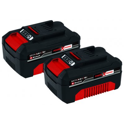 EINHELL X-Change PXC-Twinpack, 18V, 2x4Ah 4511489 – Zboží Mobilmania