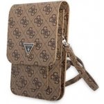 Pouzdro Guess PU 4G Triangle Logo Phone Bag hnědé – Zbozi.Blesk.cz