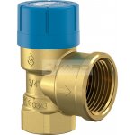 Flamco Ventil pojistný Prescor B pro pitnou vodu 3/4" x 1" 6,0 bar 27110 – Hledejceny.cz