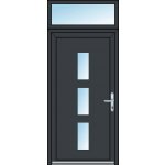 OknaDvereNaMiru.cz Vchodové dveře STYL 1431 + Nadsvětlík 90 x 220 cm – Zboží Mobilmania