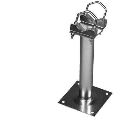 CONSOLE Konzola na stožár průměr 35 - 60mm, 50cm od zdi se základnou 150x150mm – Sleviste.cz