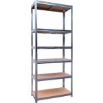 German Robustní kovový policový regál / 180 x 90 x 40 cm – Hledejceny.cz