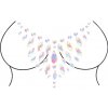 Erotický šperk Ouch! Glow in the Dark Body Jewelry Stickers Chest OU855GLO