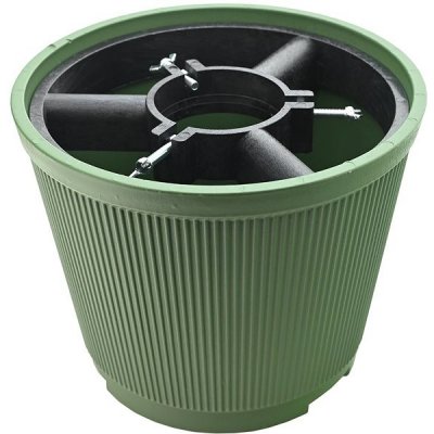 COMPASS Stojan na stromek - květináč, zelený, 10 l – Sleviste.cz