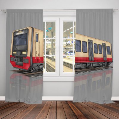 IMPAR Závěsy BR 484 S-Bahn Berlin (Rozměr : 140x250, Materiál: Blackout) – Hledejceny.cz