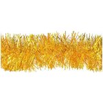 EverGreen Vánoční fóliový řetěz laser úzký, 6vrstvý, zlatá, pr. 9 cm, 200 cm – Hledejceny.cz