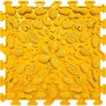 OrtoNature Masážní ortopedická podložka Ořechy měkká žlutá – Zboží Dáma