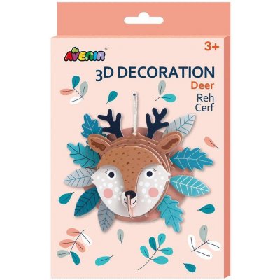 Avenir 3D dekorace na zeď Jelen – Hledejceny.cz