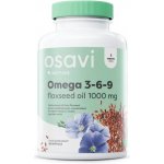Osavi Omega 3-6-9 lněný olej 1000 mg 60 softgel kapslí – Hledejceny.cz