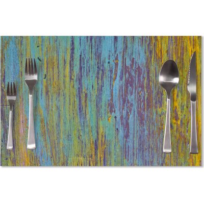 Sablio prostírání Dřevěná abstrakce 40x30cm – Zboží Dáma