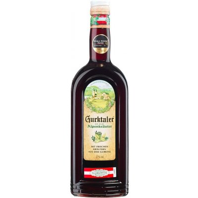 Gurktaler Alpenkräuter 27% 1 l (holá láhev) – Zbozi.Blesk.cz