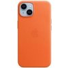 Pouzdro a kryt na mobilní telefon Apple Apple Kožený vč. MagSafe pro iPhone 14 Orange MPP83ZM/A