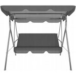 SPRINGOS GRACE 3-místná šedá – Zboží Dáma