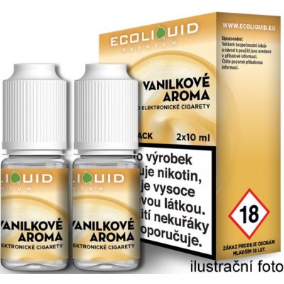 Ecoliquid Premium Vanilka 2 x 10 ml 3 mg – Hledejceny.cz