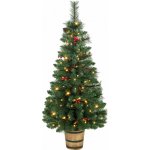HOMCOM Umělý vánoční stromek, 120 cm | zelený – Hledejceny.cz