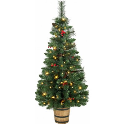 HOMCOM Umělý vánoční stromek, 120 cm | zelený – Hledejceny.cz
