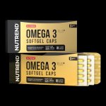 Nutrend Omega 3 Plus Softgel Caps bez příchuti 120 kapslí – Hledejceny.cz