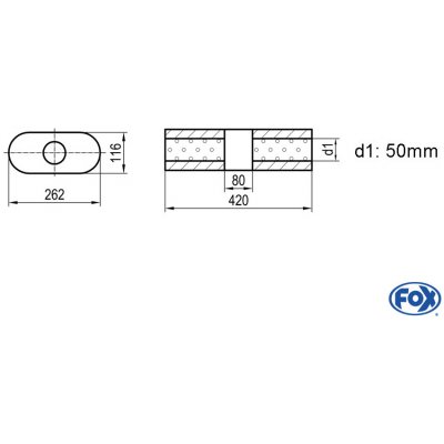 FOX UNI-K65042050o – Hledejceny.cz
