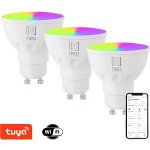 Immax NEO LITE SMART LED žárovka GU10 6W barevná a bílá WiFi set 3ks – Zbozi.Blesk.cz