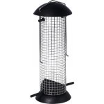 Dobar Krmítko pro ptáky dávkovač na ořechy 9 x 9 x 23 cm černý – Zboží Mobilmania