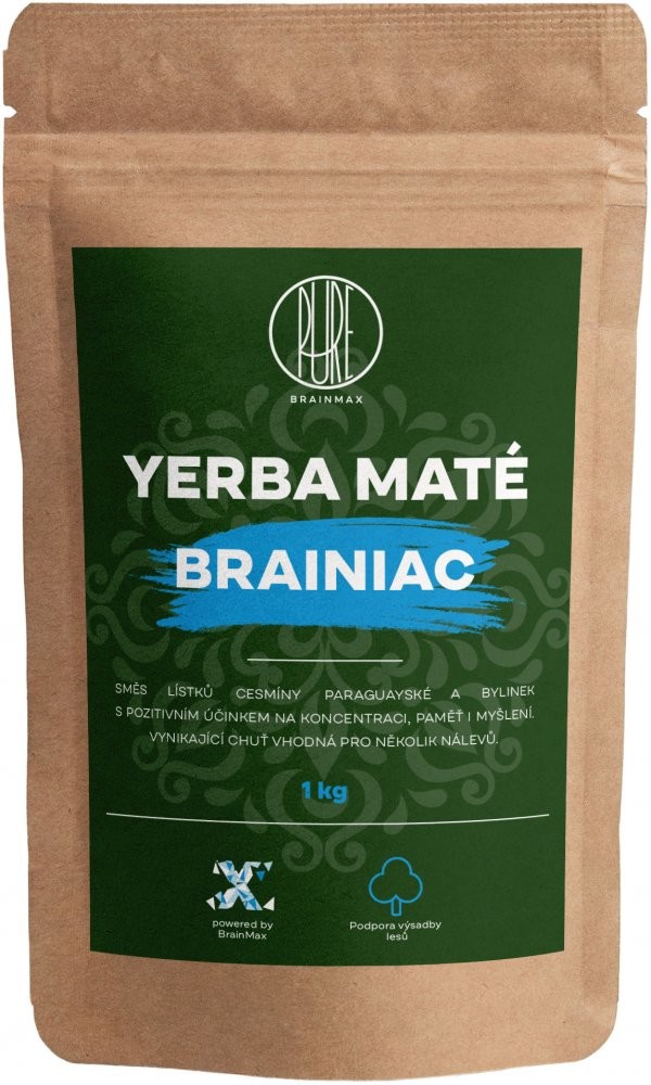 BrainMax Pure Yerba Maté Brainiac 1000 g