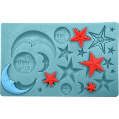 Cakesicq Silikonová formička vesmír 18x11cm – Zboží Mobilmania