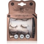 SOSU by Suzanne Jackson Hidden Agenda Undetectable Lashes trsové nalepovací řasy bez uzlíku s lepidlem 12 mm 14 mm 16 mm – Zboží Dáma