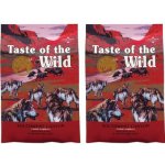Taste of the Wild Southwest Canyon hovězí jehněčí divočák 2 x 12,2 kg – Hledejceny.cz