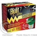 Biolit Plus elektrický odpuzovač proti mouchám a komárům 46ml