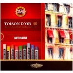 KOH-I-NOOR Křída prašná kulatá souprava TOISON D´OR 8516 48 barev – Zboží Dáma