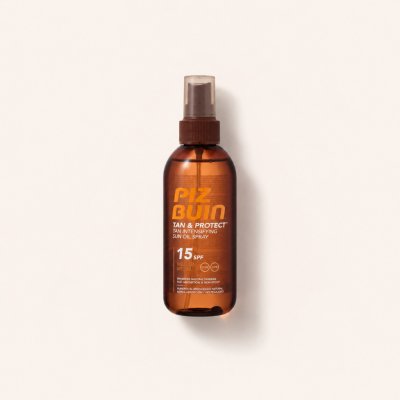 Piz Buin Tan & Protect Tan Accelerating Oil spray SPF15 150 ml – Hledejceny.cz