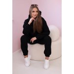 Kesi bavlněná souprava s potiskem mikina + tepláky černá – Hledejceny.cz