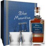 Blue Mauritius Reserva 40% 0,7 l (dárkové balení 2 sklenice) – Hledejceny.cz